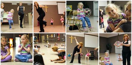YogaKiddos at Wesley UMC in Nederland, Texas. Yoga with Gail Pickens-Barger