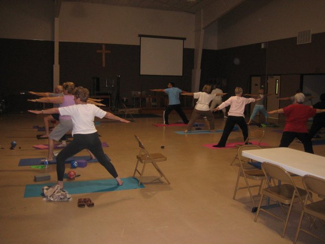 Warrior Two Crew with Gail P-B.