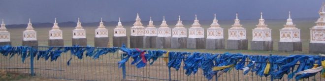 Mongolia - land of the blue sky. Yoga with Gail
