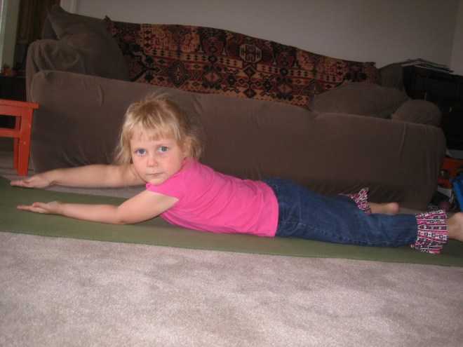 Washing Machine Pose. YogaKiddos with Gail