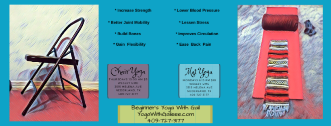 Discover how to: ease back pain, lessen stress, lose weight, increase flexibility, gain strength, better balance, build bone mass with Gentle Yoga with Gail Pickens-Barger