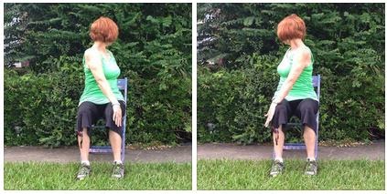 Varied Chair Yoga Postures with Gail. Yoga with Gail Pickens-Barger