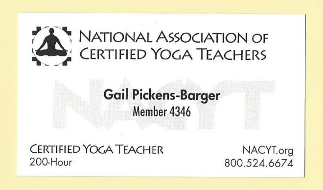 National Association of Certified Yoga Teachers.  Only those graduating from Yoga Schools that have training teachers for over 10 years, and have 1000 graduated students are in the registry.