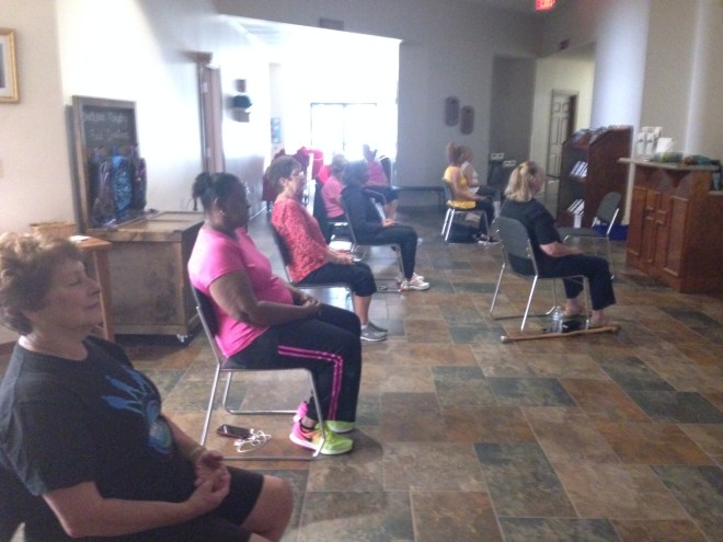 Chair Yoga Fitness. Guided Rest & Relaxation with Gail P-B.