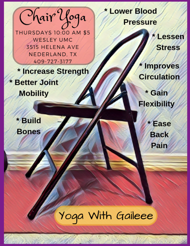 Chair Yoga with Gail Pickens-Barger