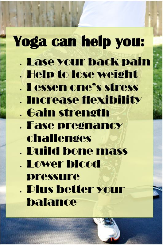 Benefits of a Regular yoga practice. On the chair or using a floor mat!