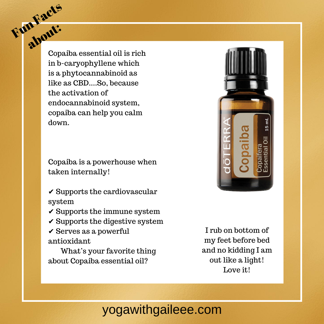 Copaiba with Gail