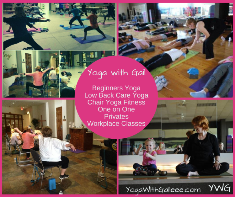 Yoga with Gail - Helping you get started on your path to discovering the benefits of Yoga.