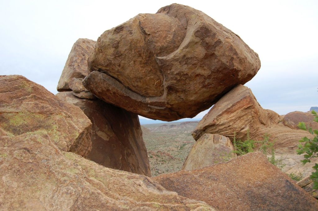 The Balanced Rock at Big Bend National Park.  Well worth the trek!  