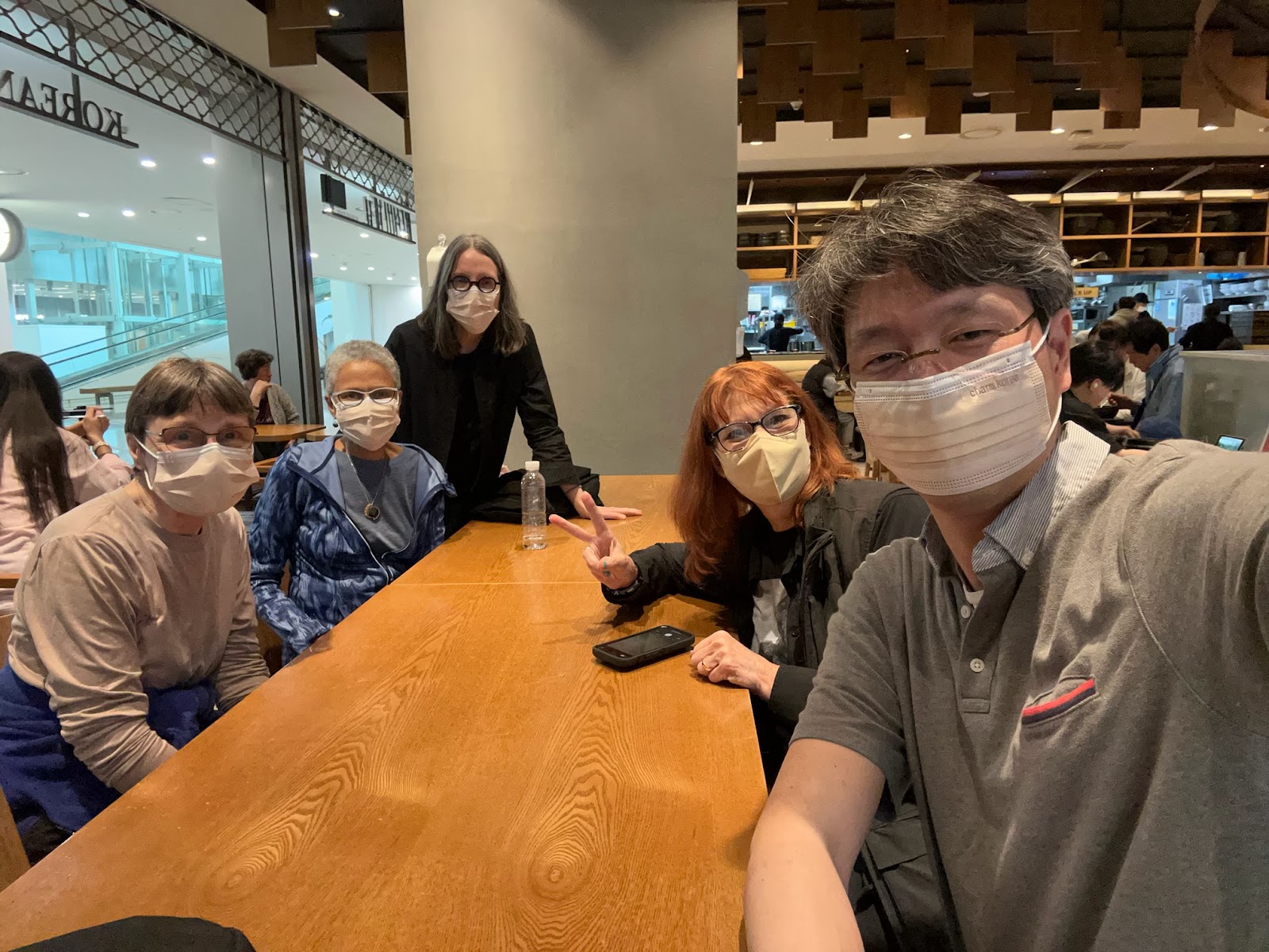 Korean Restaurant at the Incheon International Airport, Incheon, South Korea.