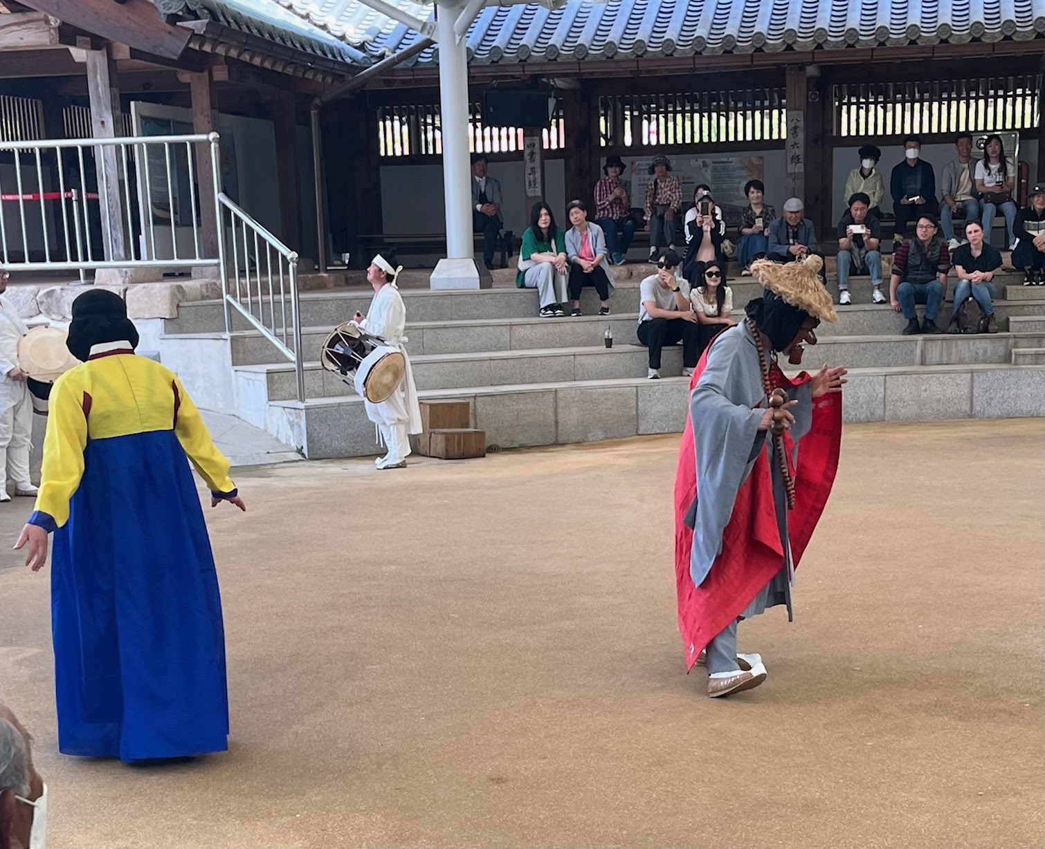 The Mask play at Hanael Village.