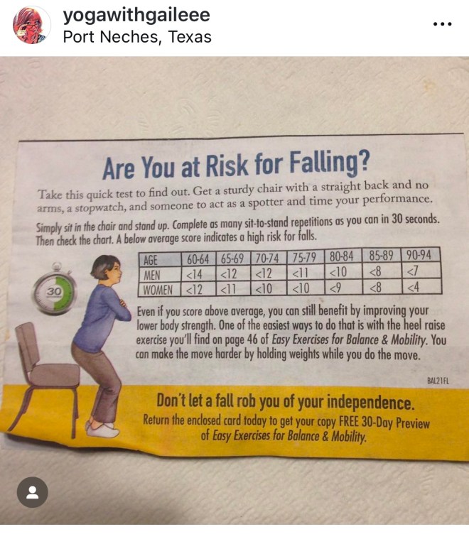 Are You at Risk of Falling?