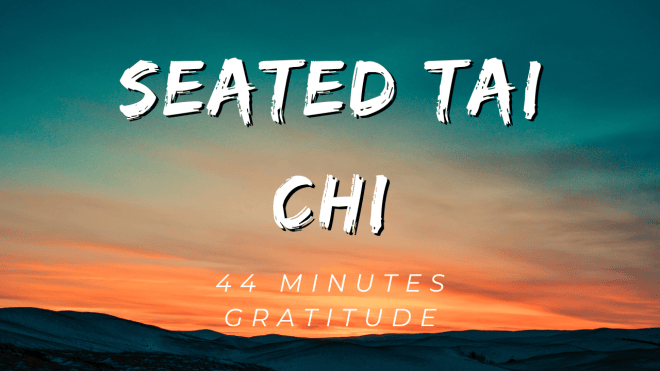 Seated Chair Tai Chi