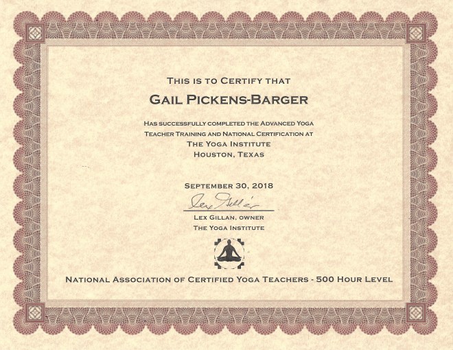 My 300 hour additional advanced yoga teacher training